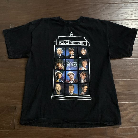 Gently Worn, but Lovingly Cared For, Ripple Junction BBC Doctor Who Tees - Picture 1 of 9